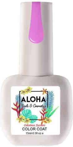 Aloha Fashion Ημιμόνιμο Βερνίκι Νυχιών AF 104 Mauve Amethyste 15ml