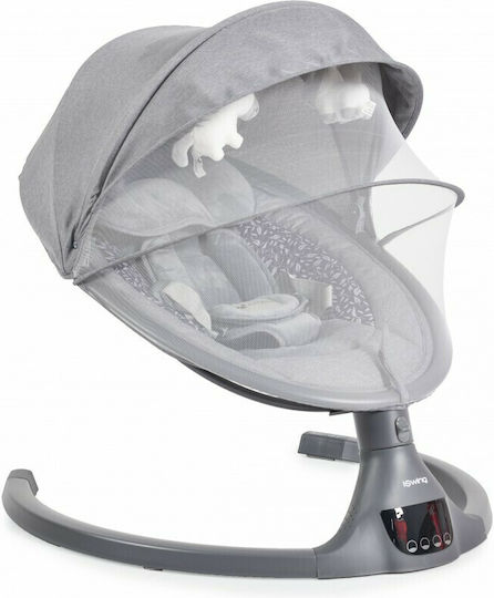 Cangaroo Electric Baby Relax iSwing with Music Graphite for Child up to 9kg