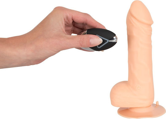 Nanma Vibrating Dong with Remote Controller Realistic Vibrator with Remote Control 18cm Skin