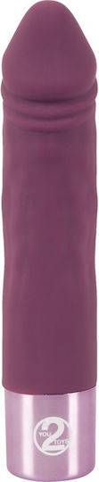 You2Toys Elegant Series Realisitc Vibe Classic Vibrator Taupe