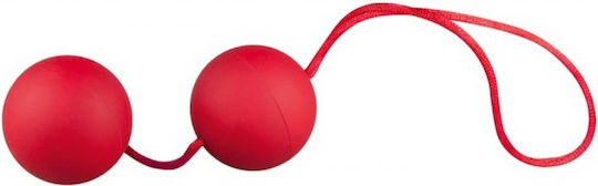 You2Toys Velvet Balls Κολπικές Μπάλες Κόκκινες