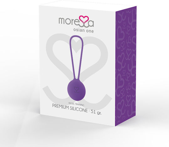 Amoressa Osian One Premium Silicone Κολπικές Μπάλες Μωβ