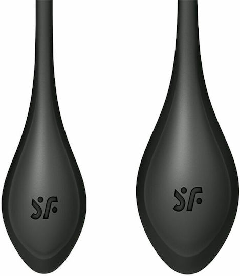 Satisfyer Yoni Power 2 Κολπικές Μπάλες 3τμχ Black