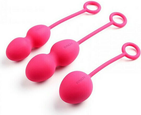 Svakom Nova Exercise Kegel Balls Κολπικές Μπάλες Ροζ