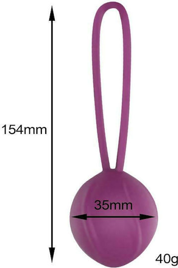 Engily Ross Engily Ross Leigh Kegel Silicone Ball Κολπικές Μπάλες Μωβ