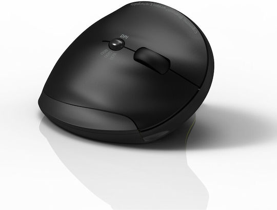 Port Designs 900706-BT Ασύρματο Εργονομικό Bluetooth Ποντίκι Μαύρο