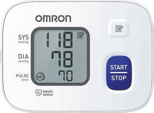 Omron RS2 Electronical Blood Pressure Monitor Wrist with Arrhythmia Detection HEM-6161-E