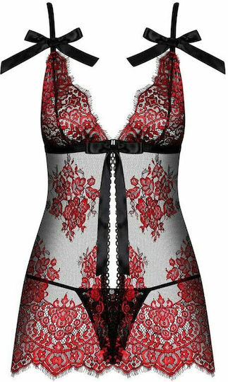 Obsessive Redessia Babydoll & Thong Multicolour