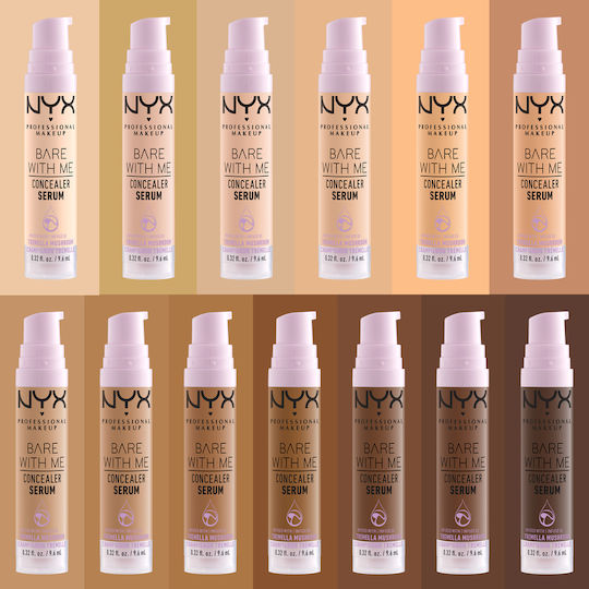 NYX Professional Makeup Bare With Me Liquid Concealer 03 Vanilla 9.6ml