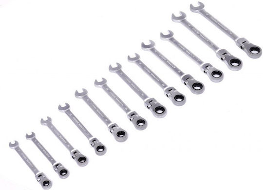 Kraft & Dele Set Germano-polygon cu Dimensiune de la 8mm până la 19mm 12buc