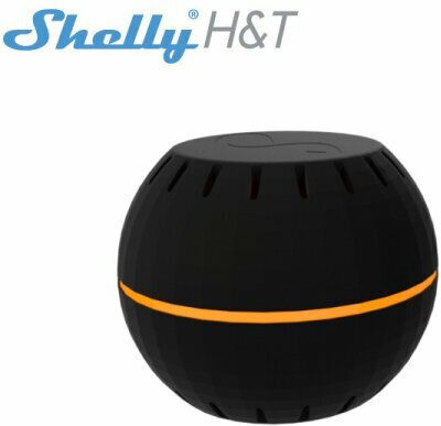 Shelly H&T WiFi Humidity Sensor Battery in Black Color