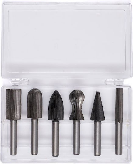 Kraft & Dele Set Freze Oțel de mare viteză pentru Metal 6.3mm 6buc