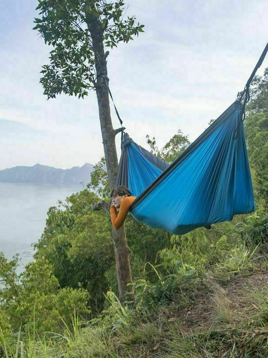 Ticket To The Moon Parachute King Size Hammock Light Blue 320x230cm