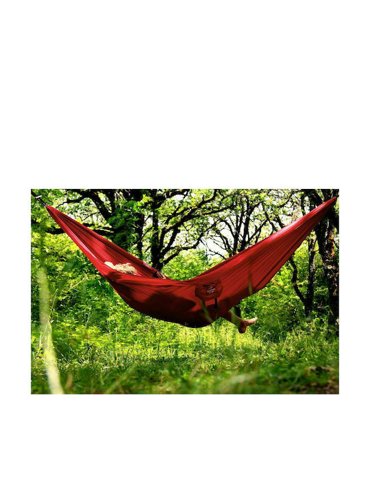 Amazonas Silk Traveller XL Parachute Double Hammock Chili 295x150cm