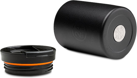 24Bottles Travel Tumbler Glass Thermos Bottle Stainless Steel BPA Free 600ml Black