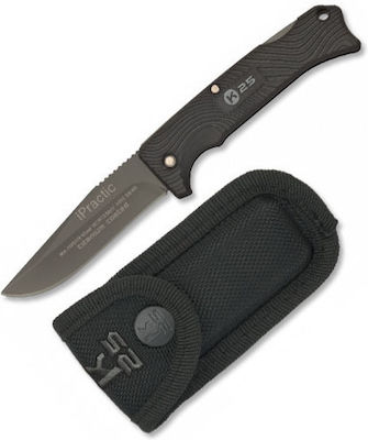 K25 Knife Black in Sheath