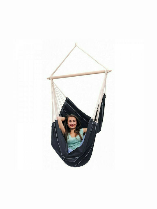 Amazonas Brasil Single Hammock Black 160x160cm