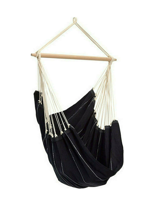 Amazonas Brasil Single Hammock Black 160x160cm