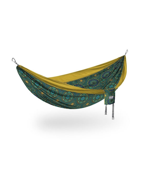 Eno Doublenest Hängematte Doppelter Stoff Mantra / Gold 285x188cm