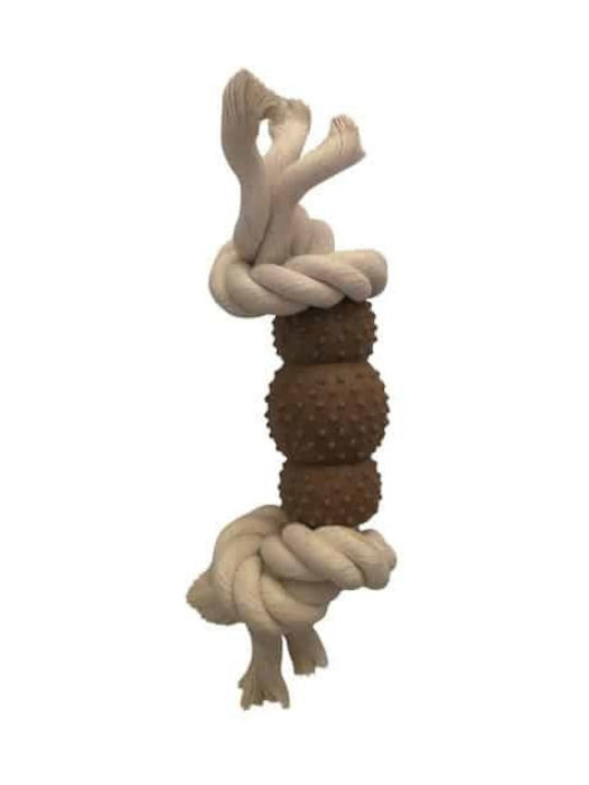 Pet Interest Toy Caramel Rope Dog Toy 22.5cm Beige Pet Interest Toy Caramel Rope Dog Toy 22.5cm Beige