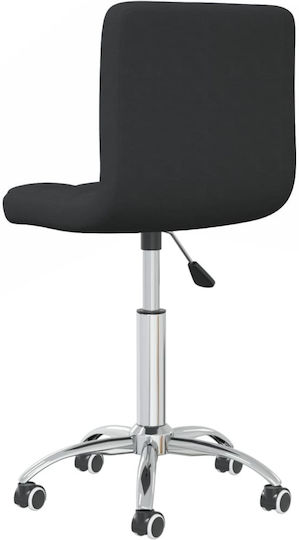 vidaXL Scaun De Birou Negru