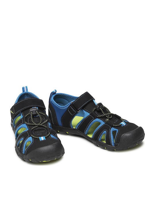 Sandale Tip Pantof Negre