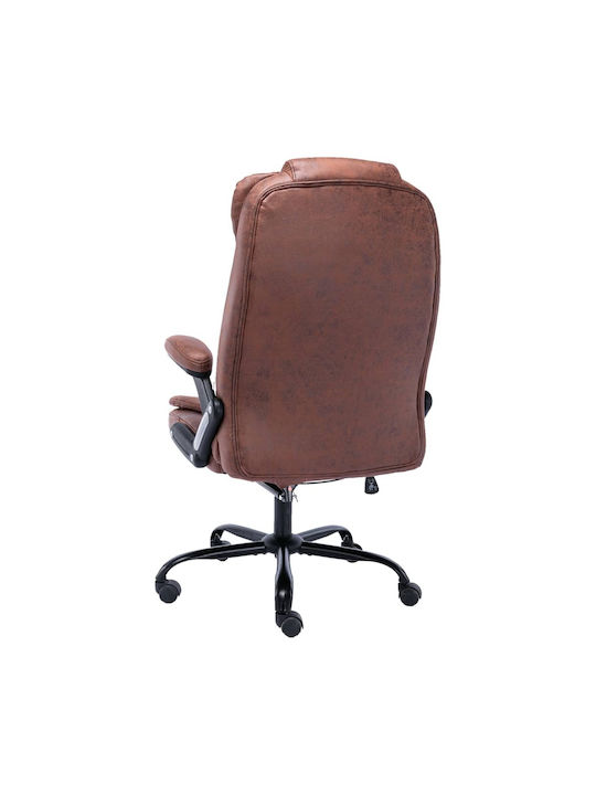 Stuhl Exekutive mit Neigung Braun vidaXL