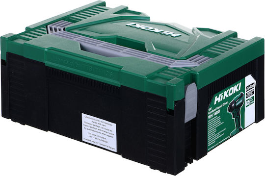 Hikoki WH18DDWQZ Παλμικό Κατσαβίδι Μπαταρίας Brushless 18V 2x3Ah