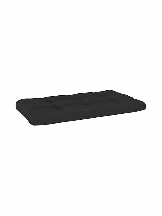 Ecksofa Außenbereich aus Paletten mit Kissen 110x65x55cm