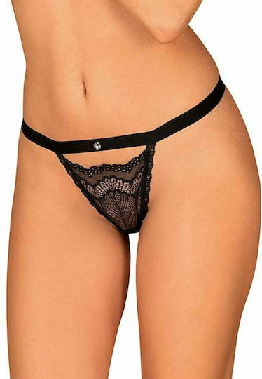 Obsessive Isabellia Женски Секси Прашка Стринг Black