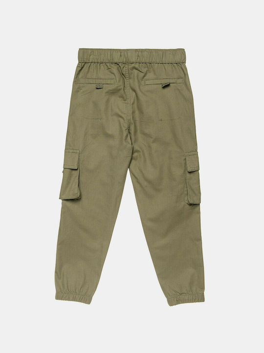 Alouette Pantaloni cargo copii Kaki