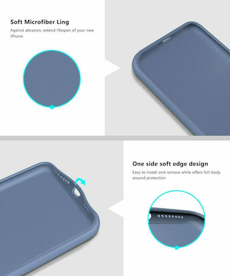 Sonique Liquid Back Cover Σιλικόνης Μπλε (Huawei Y7 2019 / Y7 Prime 2019)