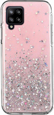 Wozinsky Star Glitter Coperta din spate Silicon rezistent Roz (Galaxy M51)