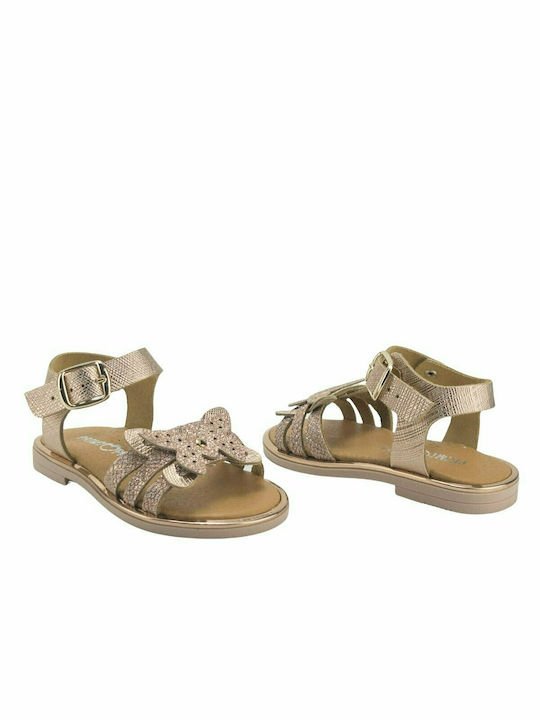 Primi passi Kinder Sandalen Gold