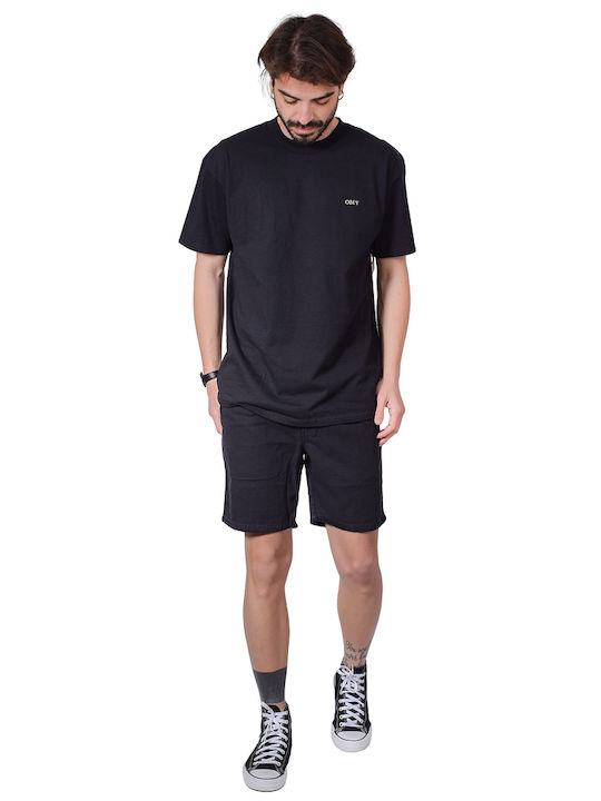 Ovin Vintage Men's Shorts Chino Black