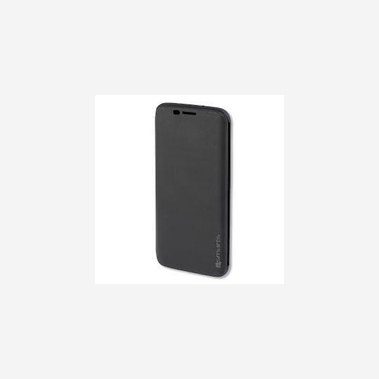 4Smarts Kyoto Always-On Book Plastic Negru (Galaxy S7 Edge)