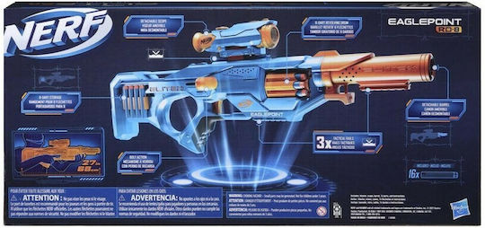 Nerf Launcher Elite 2.0 for 8+ years old years Eaglepoint RD-8
