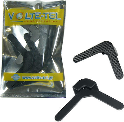 Volte-Tel Corner Clip with Velcro Accesoriu de caz pentru Tabletă