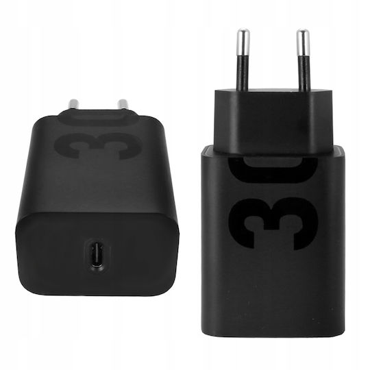 Motorola Încărcător Fără Cablu 30W Quick Charge 3.0 Negruς (SA18C79899)