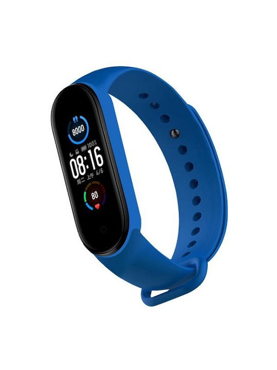 M6 Smart Band with Heart Rate Monitor Light Blue