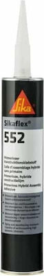 Sika Sikaflex 552 AT Sealant Silicone Polyurethane Black 300ml 12pcs