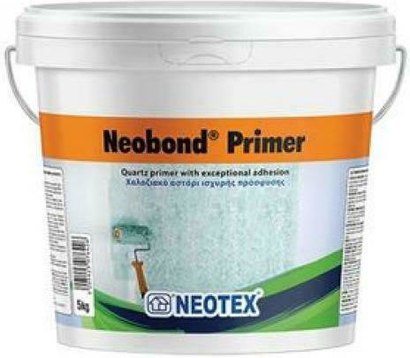 Neotex Neobond Primer Ισχυρό Αστάρι Πρόσφυσης με Χαλαζιακή Άμμο Κατάλληλο για Δομικά Υλικά 15kg