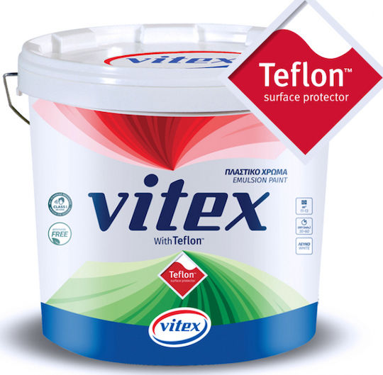 Vitex Teflon Plastic Acrilyc Paint for Interior Use White 3lt