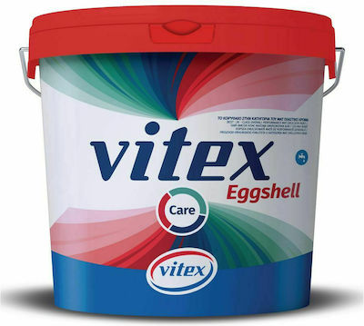 Vitex Care Eggshell Plastic Paint for Interior Use White 3lt Velvet Matte