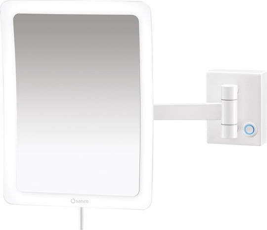 Sanco Μεγεθυντικός Ορθογώνιος Led από Μέταλλο 18x24cm