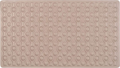 Wenko Mirasol Bathtub Mat Brown 39x69cm