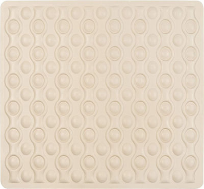 Wenko Mirasol Shower Mat with Suction Cups Beige 54x54cm