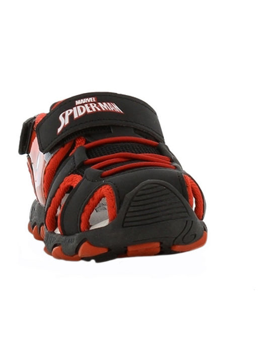 Sandaletten Spiderman Schwarz