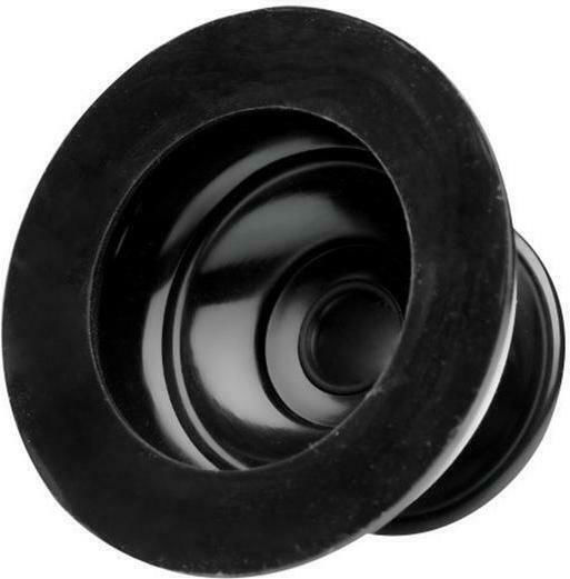 XR Master Series XL Plungers Extreme Nipple Suckers Black 2pcs