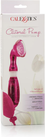 Calexotics Resonating Pleasure Advanced Aspirator Vaginal și pentru Clitoris cu Vibrație Roșu